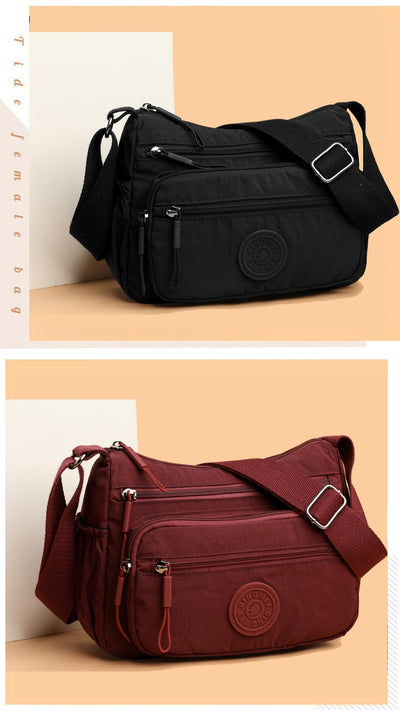 Bolso Bandolera Impermeable de Nylon - Estilo Moderno y Funcional - Image 14