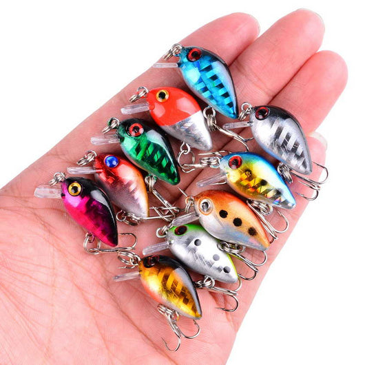 Set de Señuelos de Pesca Flotantes Mini Pez Artificial - Image 7