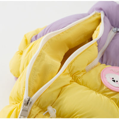 Abrigo Acolchado Premium para Mascotas - Chaqueta Térmica Diseño Osito con Cierre - Image 3