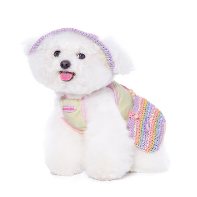 Sombrero Tejido para Perros Pequeños - Protección Solar Verano - Image 10