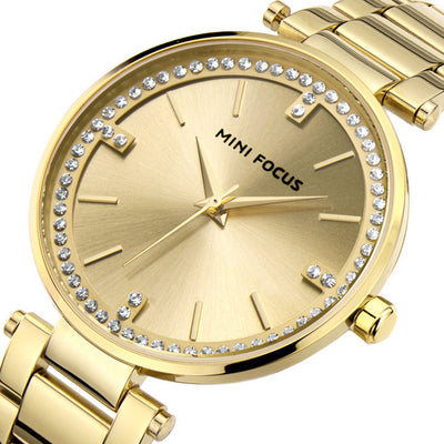 Reloj de Cuarzo para Mujer con Diamantes, Calendario y Resistencia al Agua - Image 14