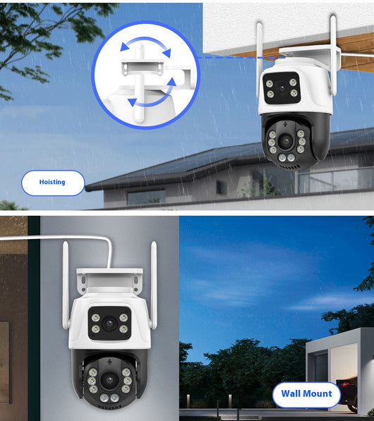 Monitor Inalámbrico Dual Pantalla para Exterior y Hogar - Image 11