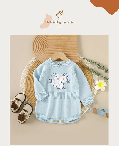 Mameluco Tejido de Primavera Estilo Western para Bebé - Image 8