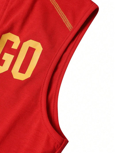 Musculosa Deportiva Personalizada Roja con Impresión Digital - Image 17