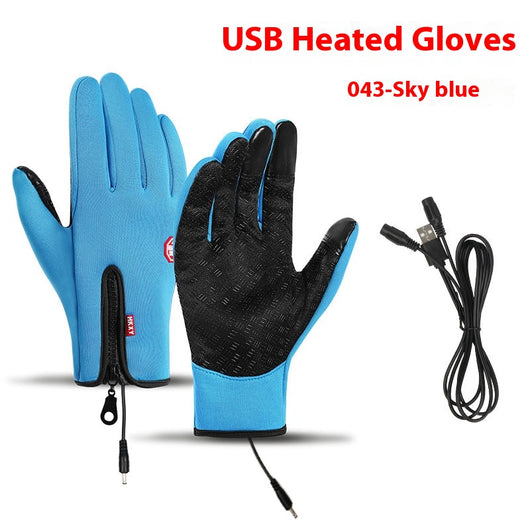 Guantes Calefactores USB con Calor Eléctrico para Invierno - Impermeables y Antideslizantes - Image 10
