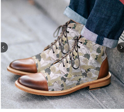 Botas Martin de Caña Baja con Cordones Frontales para Hombre - Image 7