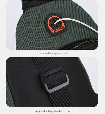 Bolsa Pectoral Multifuncional para Hombre - Diseño Moderno y Versátil - Image 26