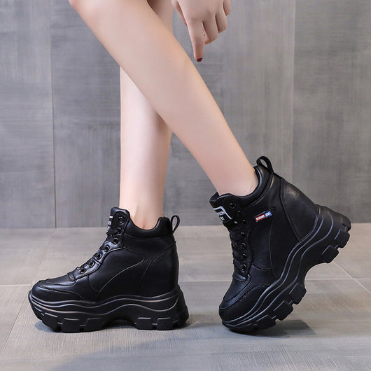 Tenis Deportivos con Plataforma y Tacón para Mujer - Image 4