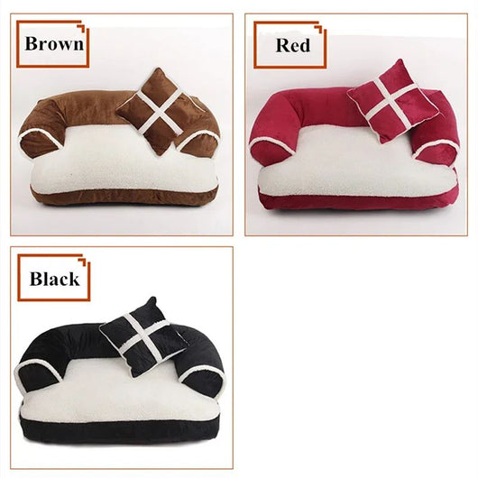 Cama Ortopédica para Perros y Gatos - Sofá Acogedor Estilo Clásico - Image 14