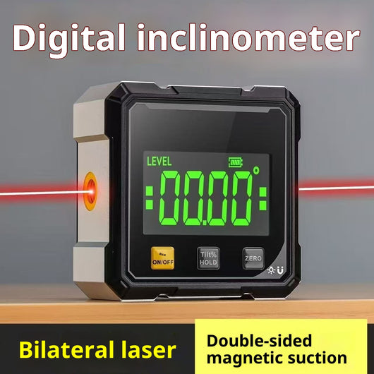 Inclinómetro Digital Magnético con Nivel Láser 360° - Image 5