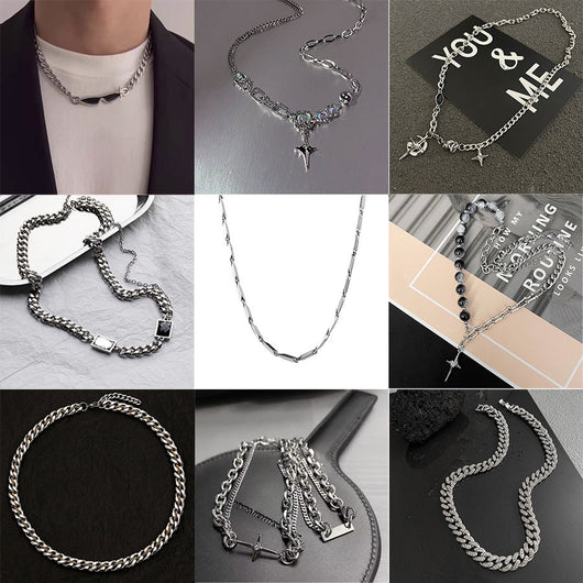 Collar de Acero Titanio para Hombre - Diseño Minimalista Que No Se Desvanece - Image 47