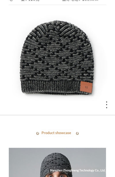 Gorro Tejido con Audífonos Integrados para Música - Image 7