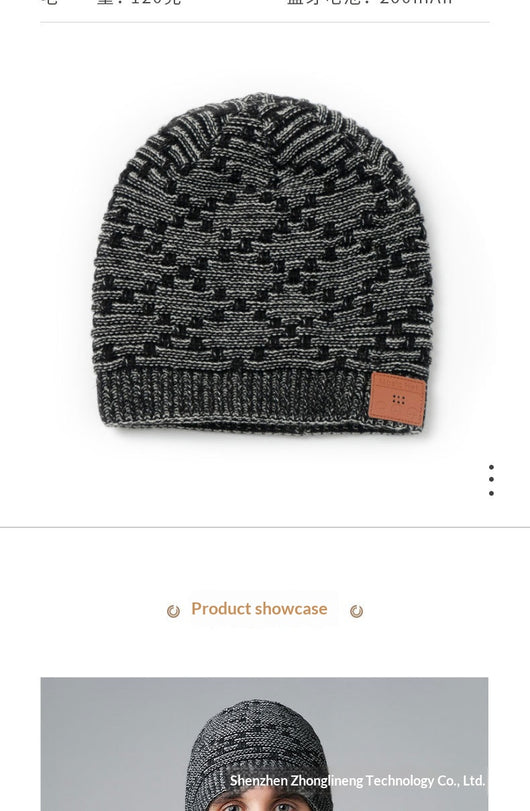 Gorro Tejido con Audífonos Integrados para Música - Image 7