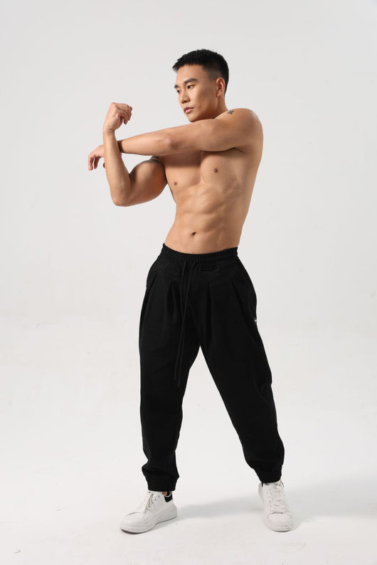 Pantalones Deportivos de Algodón Holgados para Hombre - Image 12