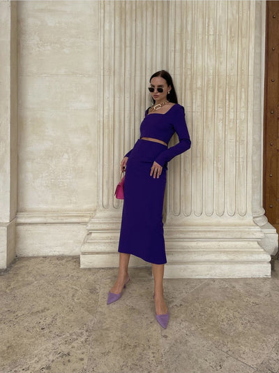 Falda Minimalista de Diseño Exclusivo Estilo Francés - Image 12
