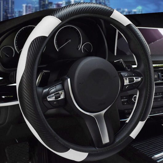 Funda de Volante de Cuero Elástica sin Aro - Image 11