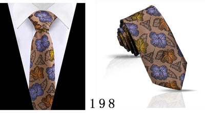 Corbata Casual Ejecutiva de Poliéster Jacquard para Hombre - Image 43