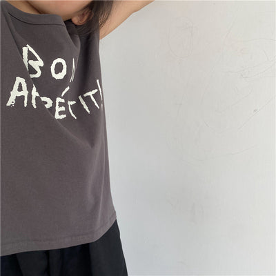 Chaleco Infantil Estampado con Letras - Top Suelto y Cómodo para Niños y Niñas - Image 20