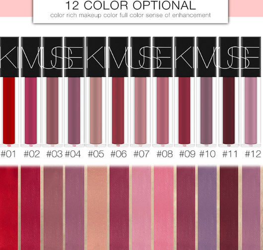 Labial Líquido Mate Resistente Larga Duración KIMUSE - Image 19