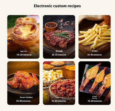 Horno Freidora de Aire Inteligente con Función Flip - Image 12