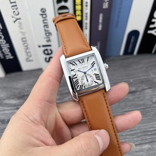 Reloj de Cuarzo Tanque Cuadrado para Hombre - Image 4