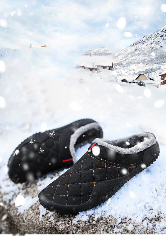 Pantuflas Térmicas de Algodón para Hombre con Suela Gruesa - Image 15
