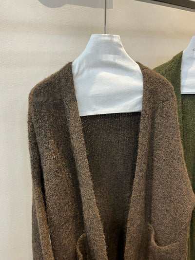 Cardigan Tejido Holgado Cuello V Grande Idle Style - Image 9