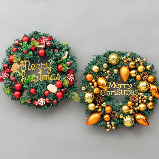 Árbol de Navidad Invertido con Guirnalda de Ratán y Adorno Cuerno - Image 35