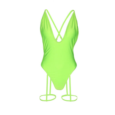 Traje de Baño Enterizo Elegante para Primavera y Verano - Image 2