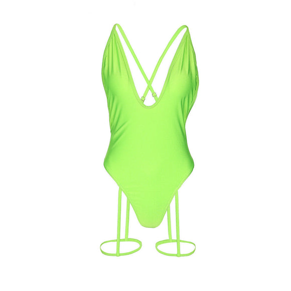 Traje de Baño Enterizo Elegante para Primavera y Verano