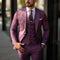 Traje Ejecutivo de Tres Piezas Elegante en Color Sólido