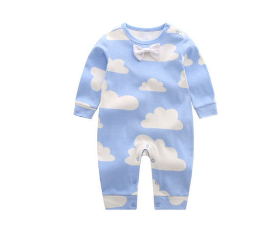 Pijama Enterizo de Algodón con Lazo para Bebé Niño y Niña - Image 13
