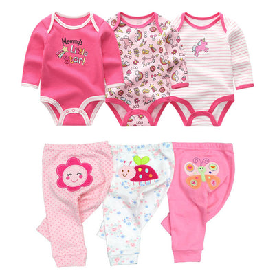Conjuntos de Bodys y Pantalones de Algodón para Bebé Niña - Image 12