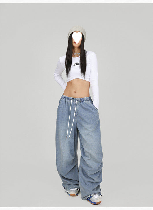 Jeans Retro Americano Versátil para Mujer - Image 8