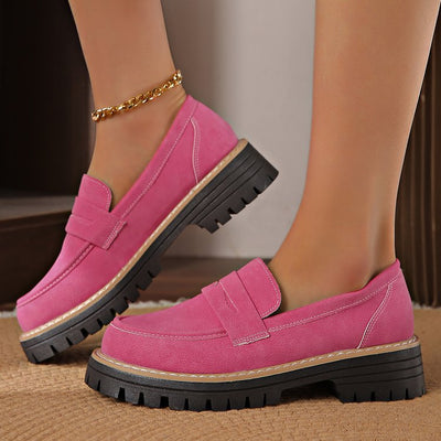 Zapatos Casuales de Cuero para Mujer Talla Grande - Image 14