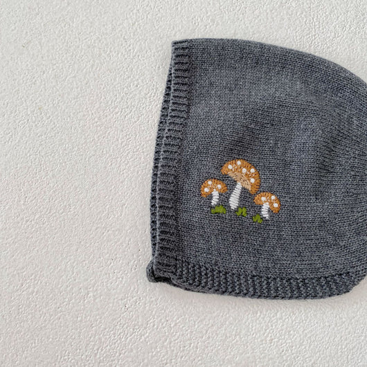 Peto Infantil con Bordado de Hongos + Gorro Juego para Bebés - Image 22