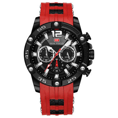 Reloj Deportivo de Cuarzo para Hombre con Banda de Silicona - Image 11