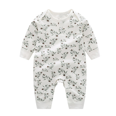 Pijama Enterizo de Algodón Orgánico para Bebé - Primavera y Otoño - Image 5