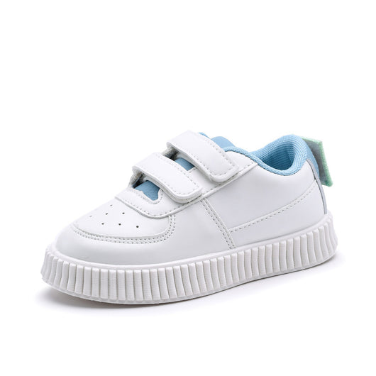 Tenis Blancos Infantiles con Velcro - Image 16