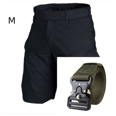 Shorts Tácticos Casuales Cuadros Impermeables para Trabajo - Image 9