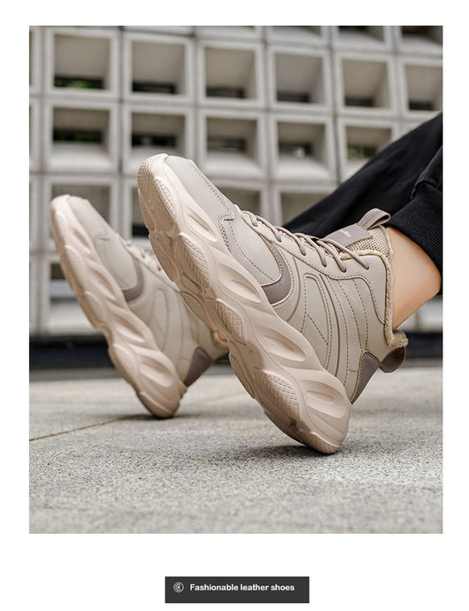 Zapatos de Algodón Gruesos para Hombre - Comodidad Casual y Deportiva - Image 21