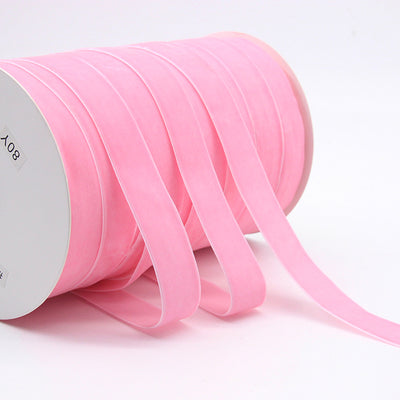 Cinta de Terciopelo de Color Liso para Manualidades y Decoración - Image 11