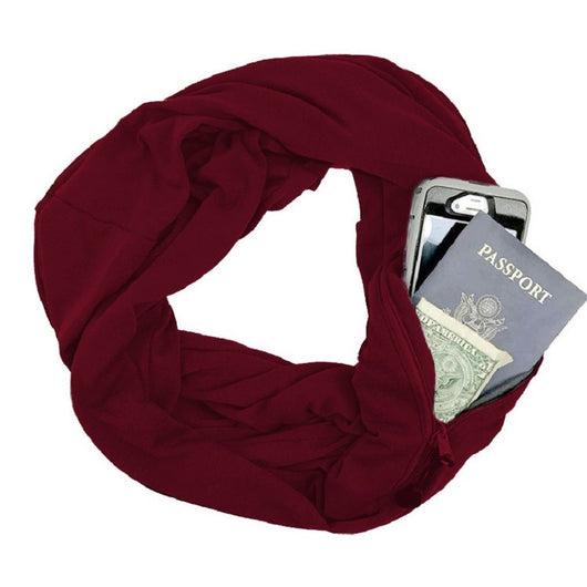 Bufanda Térmica para Parejas con Cierre y Almacenamiento Otoño-Invierno - Image 12