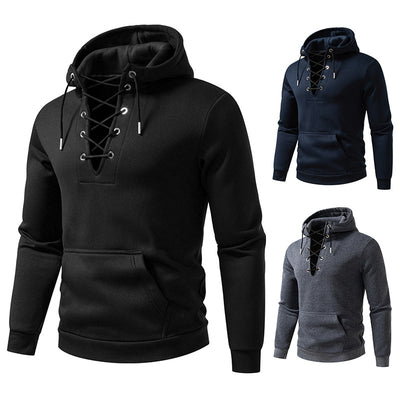 Sudadera con Capucha y Cierre de Cremallera para Hombre - Image 2