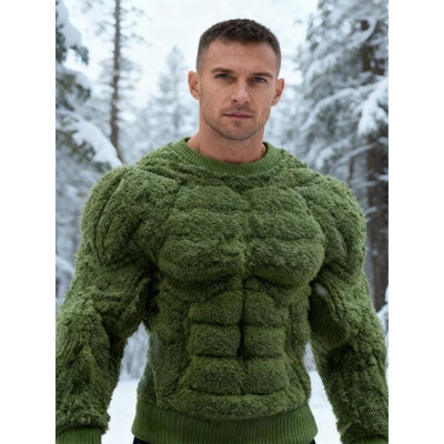 Sudadera Cuello Redondo con Pelaje Sintético para Otoño e Invierno - Image 23