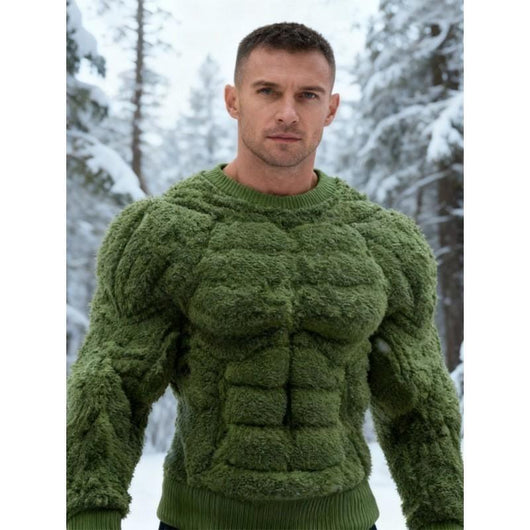 Sudadera Cuello Redondo con Pelaje Sintético para Otoño e Invierno - Image 23