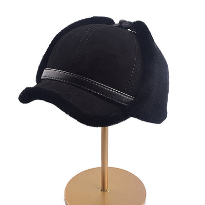 Gorro de Lana de Borrego para Adultos Mayores y de Mediana Edad - Image 10