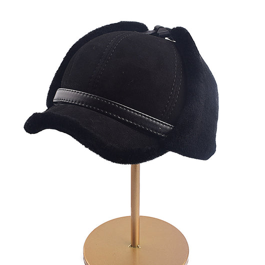 Gorro de Lana de Borrego para Adultos Mayores y de Mediana Edad - Image 10