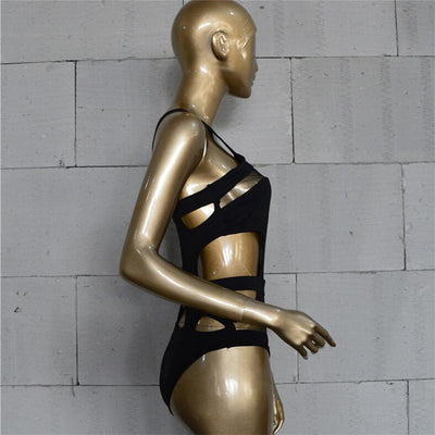 Bikini con Paneles de Malla Transparente - Image 11