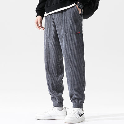 Pantalones de Pana Casual para Hombre - Estilo Deportivo y Profesional - Image 7